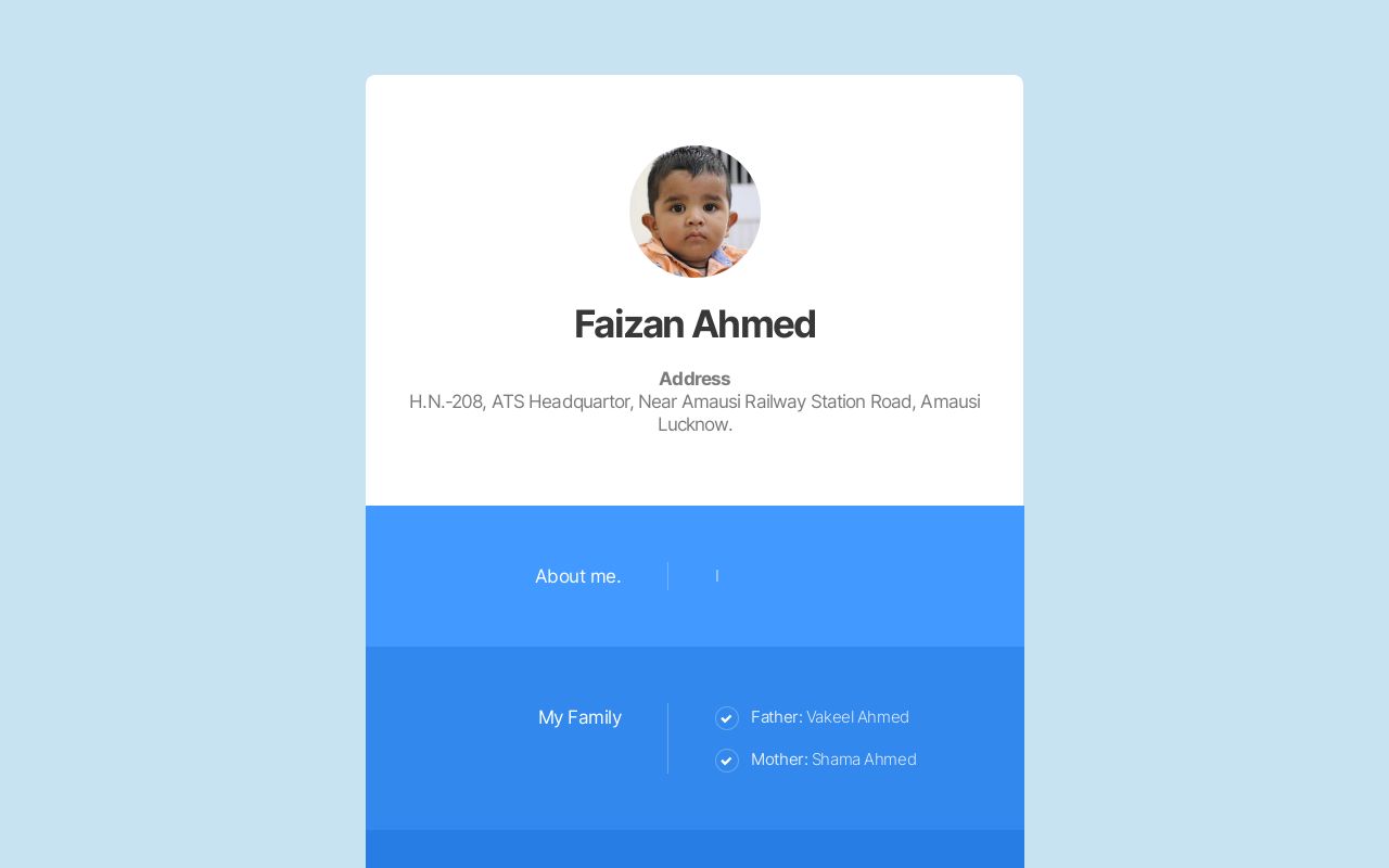 Carrd profile picture for @faizan